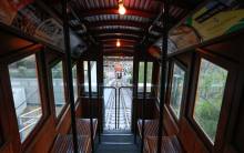 Angels Flight Railway car interior