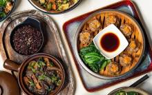 Dishes at Âu Lạc in Downtown LA