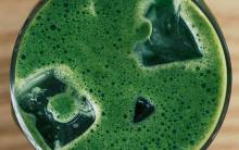 Hinata Matcha Latte at Modu Cafe