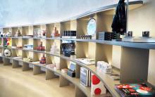 Wall display in The Shop at The Broad