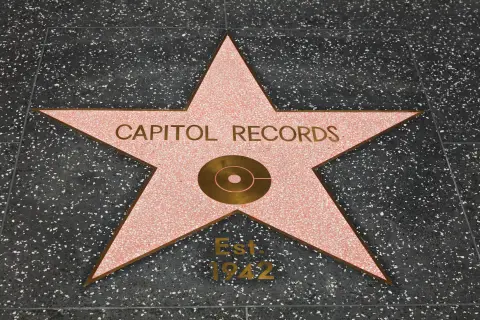 Capitol Records Hollywood Walk of Fame Star