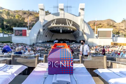 Picnic Box at the Hollywood Bowl