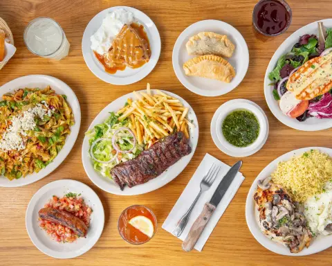 Dishes at LALA's Argentine Grill